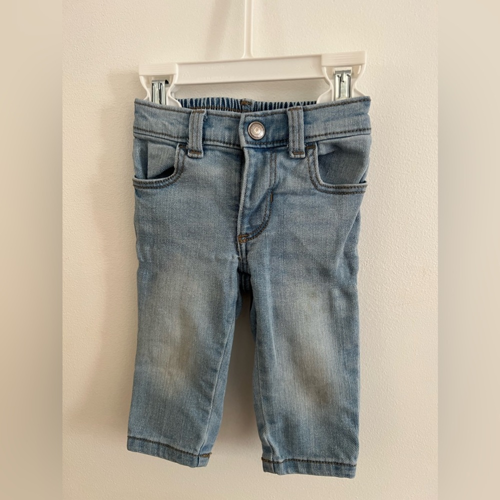 light washed jeans